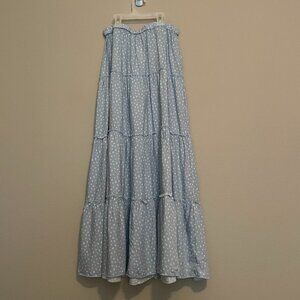 Aeropostale, S, tiered, Prairie Maxi Dress, NEW!